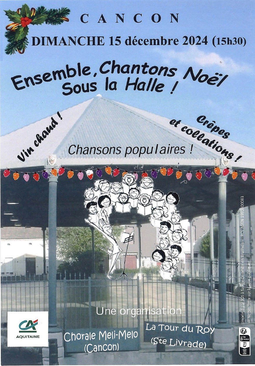 Ensemble chantons Noël sous la Halle